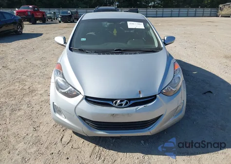 2012 Hyundai Elantra Gls из США, поврежденный, VIN 5NPDH4AE5CH091236